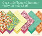 Celebrate National Scrapbook Month with these Taste of Summer papers for $8.95